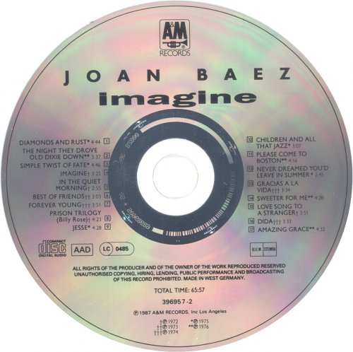 Joan Baez - Imagine (1987)