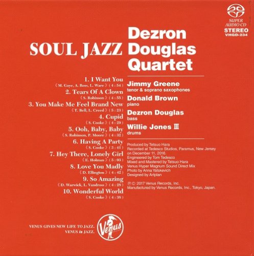 Dezron Douglas Quartet - Soul Jazz (2017) [SACD]