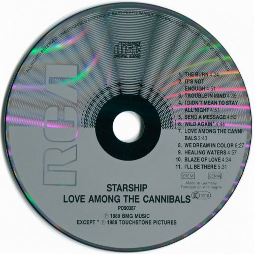 Starship - Love Among The Cannibals (1989)