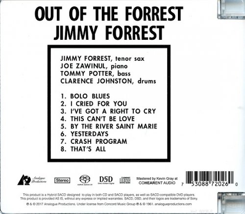 Jimmy Forrest - Out Of The Forrest (1961) [2017 SACD]