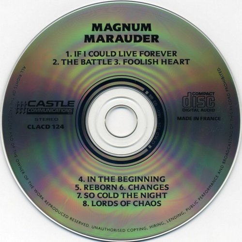 Magnum - Marauder (1980) {1987, Reissue} CD-Rip