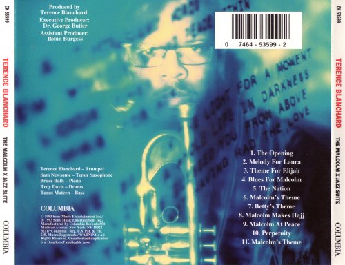 Terence Blanchard - The Malcolm X Jazz Suite (1993), FLAC