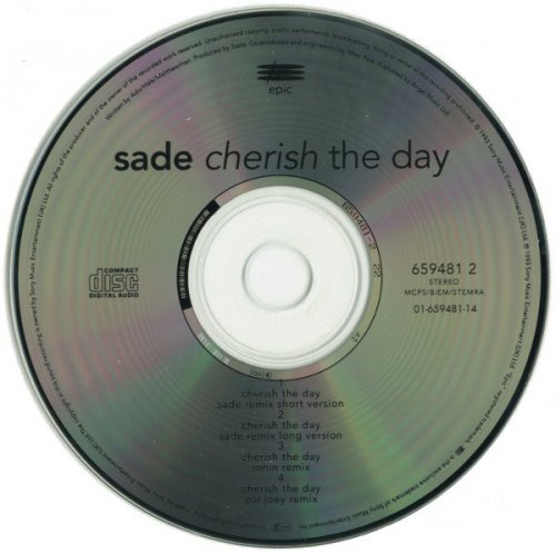 Sade - Cherish The Day (Maxi-Single) (1993)