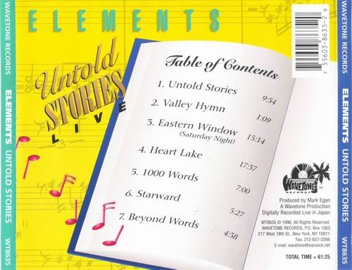 Elements - Untold Stories (1996) CD Rip