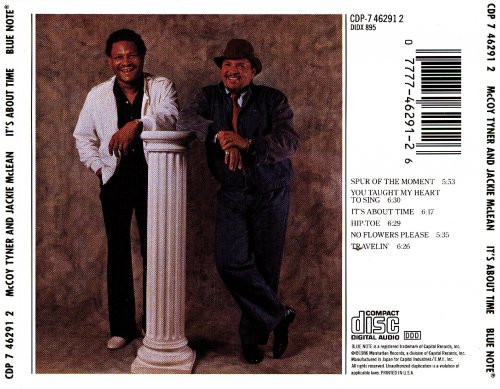 McCoy Tyner & Jackie McLean - It's About Time (1986), 320 Kbps