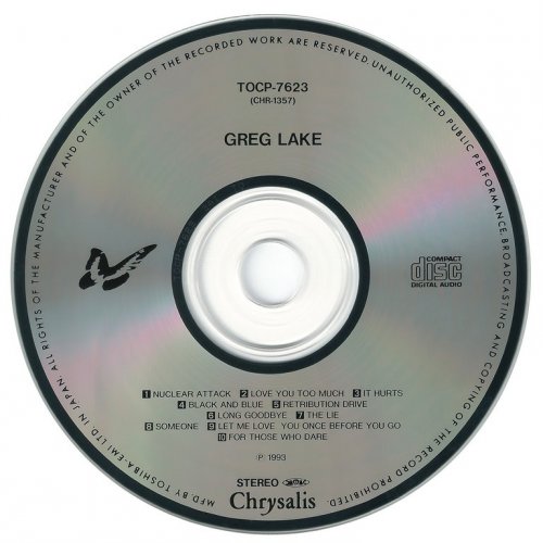 Greg Lake - Greg Lake (1981) {1993, Japanese Reissue}