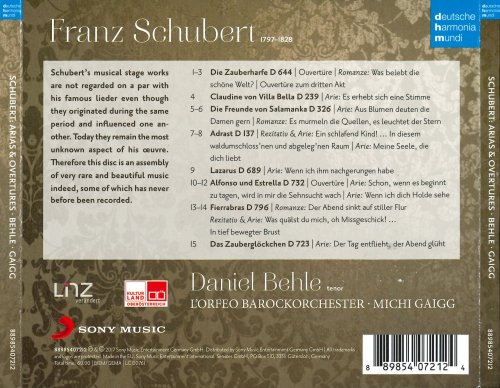 Daniel Behle - Schubert: Arias & Overtures (2017) [CD Rip]