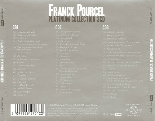 Franck Pourcel - Platinum Collection (3CD Box-Set) (2008)