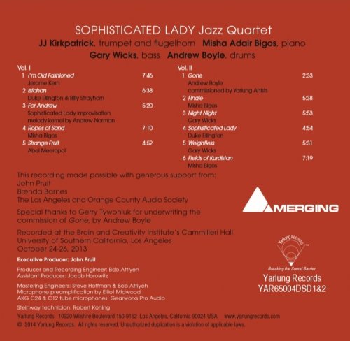 Sophisticated Lady Jazz Quartet - Sophisticated Lady Vol.I-II (2014) Hi-Res