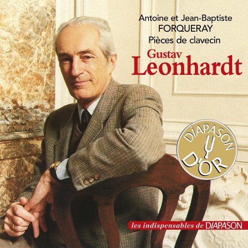 Gustav Leonhardt - Antoine & Jean-Baptiste Forqueray: Pièces de clavecin (2015) [CD-Rip]