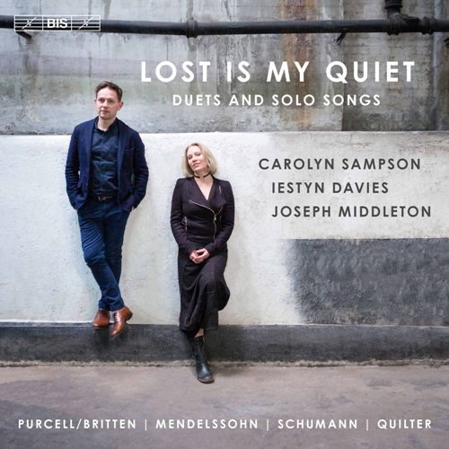 Carolyn Sampson, Iestyn Davies & Joseph Middleton - Lost Is My Quiet (2017) [CD-Rip]