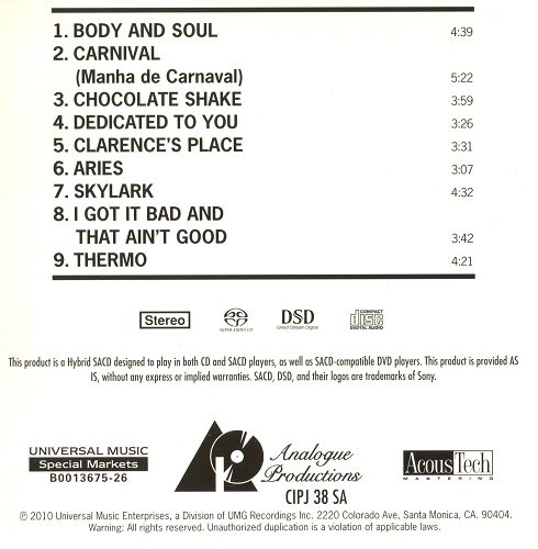 Freddie Hubbard - The Body & The Soul (1963) [2011 SACD]