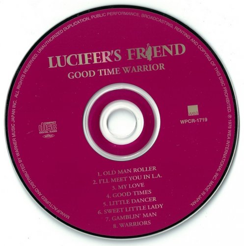 Lucifer's Friend - Good Time Warrior (1978) {1997, Japan 1st Press}