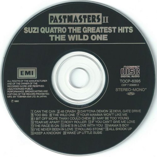Suzi Quatro - The Wild One: The Greatest Hits (1990) {Japanese Edition}