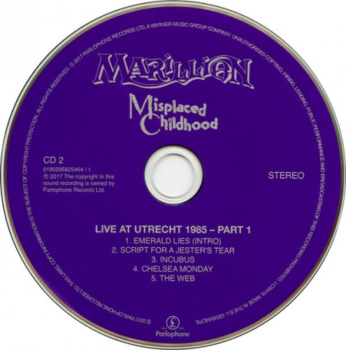 Marillion - Misplaced Childhood (4CD Box Set) (2017)
