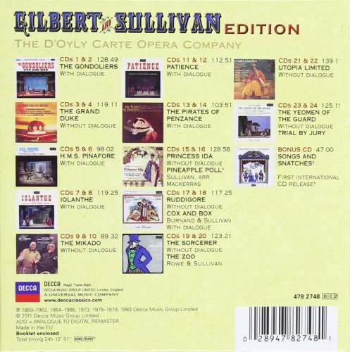 The Gilbert & Sullivan Edition (2011)