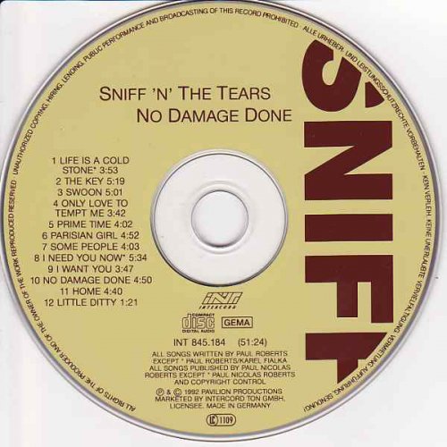 Sniff 'n' the Tears - No Damage Done (1992)