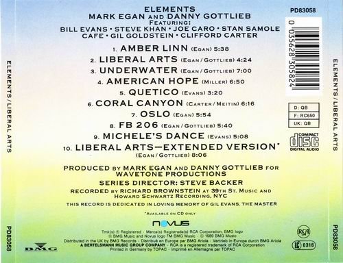 Elements - Liberal Arts (1989) CD Rip