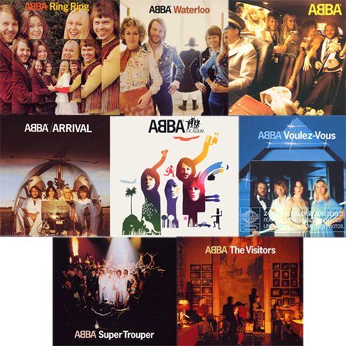 ABBA - 2001 Digipak Remasters