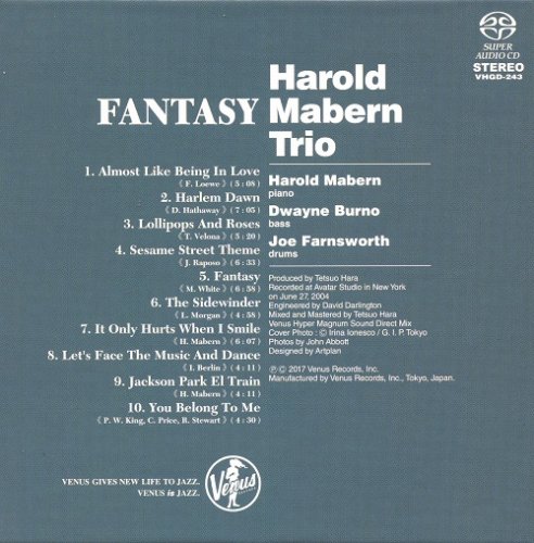 Harold Mabern Trio - Fantasy (2005) [2017 SACD]