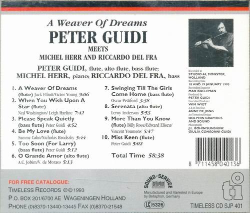 Peter Guidi - Weaver of Dreams (1993)