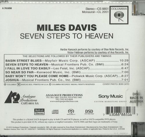 Miles Davis - Seven Steps To Heaven (1963) [2010 SACD]