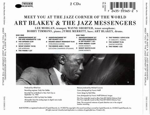 Art Blakey & The Jazz Messengers - Meet You At The Jazz Corner Of The World (1960)
