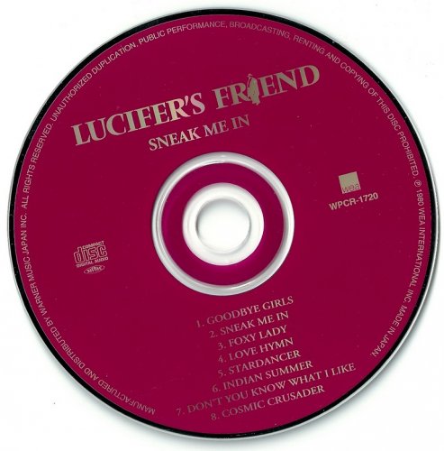 Lucifer's Friend - Sneak Me In (1980) {1997, Japan 1st Press}
