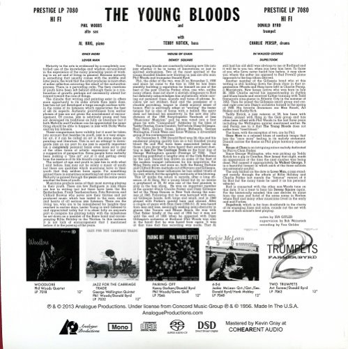 Phil Woods and Donald Byrd - The Young Bloods (1956) [2013 SACD]