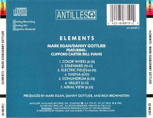 Elements - Elements (1983) CD Rip