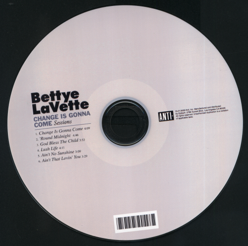 Bettye LaVette - Change Is Gonna Come Sessions (EP) (2009)