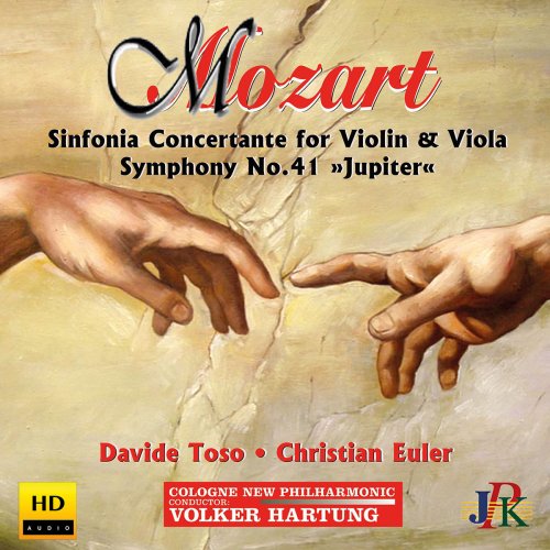 Davide Toso, Christian Euler - Mozart: Sinfonia concertante in E-Flat Major & Symphony No. 41 "Jupiter" (2018) [Hi-Res]