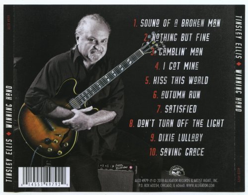 Tinsley Ellis - Winning Hand (2018) CD-Rip