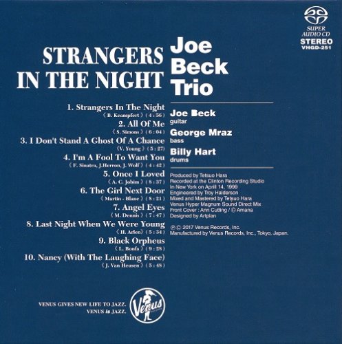 Joe Beck Trio - Strangers In The Night (1999) [2017 SACD]