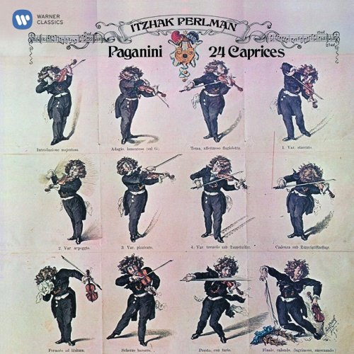 Itzhak Perlman - Paganini - 24 Caprices, Op.1 (2015) [HDTracks]