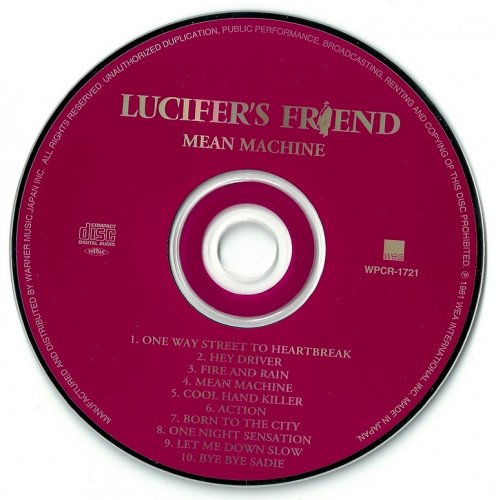 Lucifer's Friend - Mean Machine (1981) {1997, Japan 1st Press}