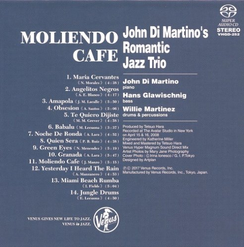 John Di Martino's Romantic Jazz Trio - Moliendo Cafe (2009) [2017 SACD]