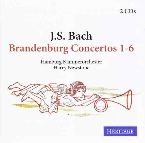 Hamburger Kammerorchester, Harry Newstone - J.S. Bach: Brandenburg Concertos 1-6 (2017)