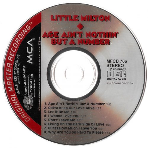 Little Milton - Age Ain't Nothin' But A Number (MFSL Reissue 1991)