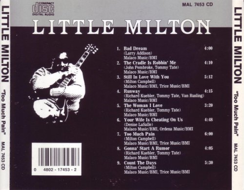 Little Milton - Too Much Pain (1990)