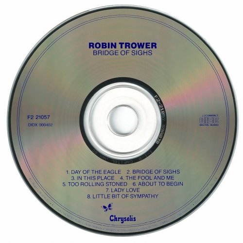 Robin Trower - Bridge Of Sighs (1974) {1985, Reissue}