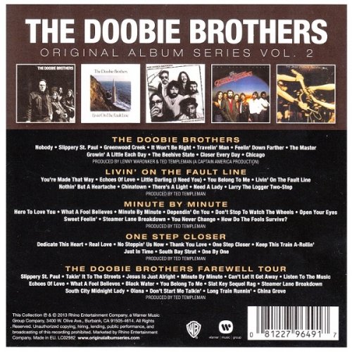 The Doobie Brothers - Original Album Series Vol.2 1971-1984 (2013) Lossless