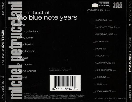 Michel Petrucciani - The Best Of The Blue Note Years (1993) CD Rip