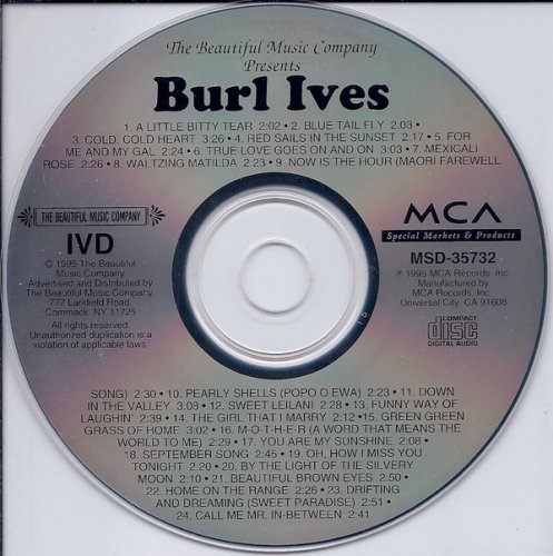 Burl Ives - All My Best! (1995)