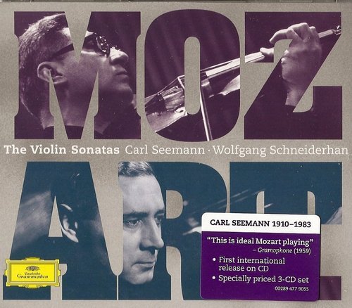Wolfgang Schneiderhan, Carl Seemann - Mozart: The Violin Sonatas (3CD) (2010)