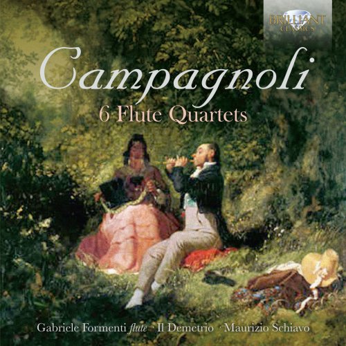 Il Demetrio, Gabriele Formenti & Maurizio Schiavo - Campagnoli: 6 Flute Quartets (2018)