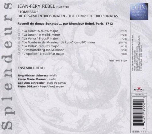 Jörg-Michael Schwarz - Rebel: Tombeau - The Complete Trio Sonatas (2008)