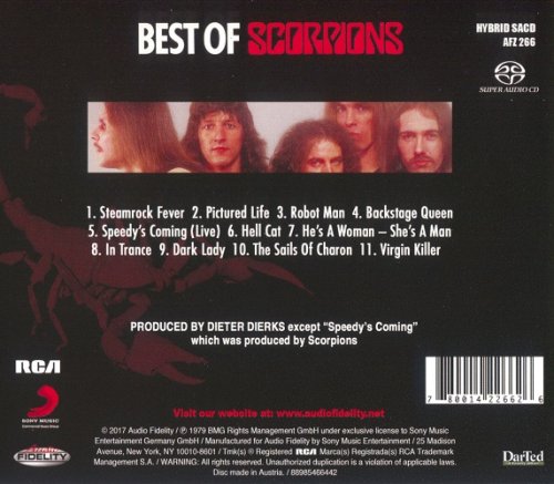 Scorpions - Best of Scorpions (1979) [2017 SACD]