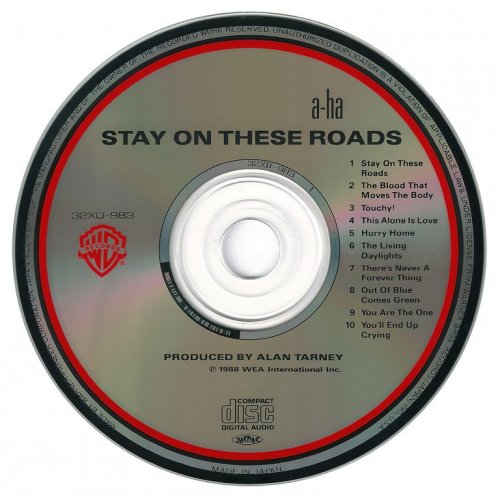 A-Ha - Stay On These Roads (1988) {Japan 1st Press}