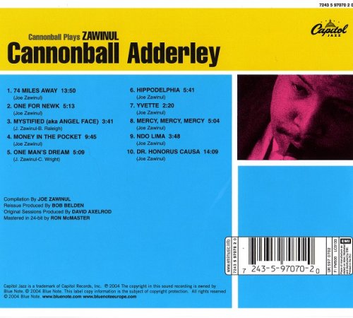 Cannonball Adderley - Cannonball Plays Zawinul (2004) CD-Rip